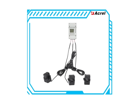 Medidor de energia trifásico Din Rail