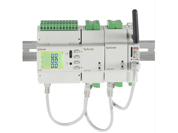 din rail power meter 3 phase