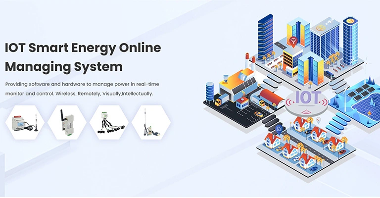 Medidor de energia inteligente Acrel para sistema de gerenciamento on-line de energia inteligente IOT