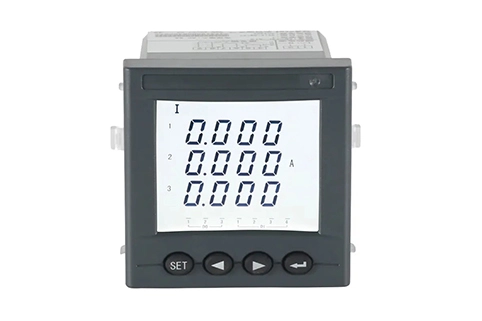 Analisador de amperímetro trifásico AMC72L-AI3