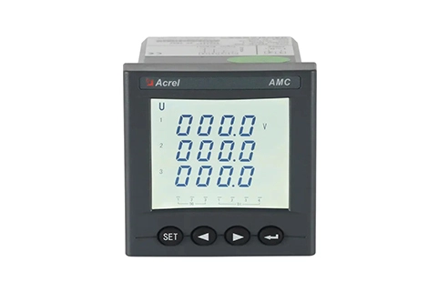 Analisador de volmetro trifásico AMC72L-AV3