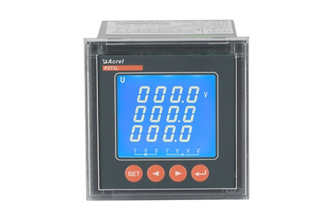 Medidor de tensão trifásico PZ72L-AV3