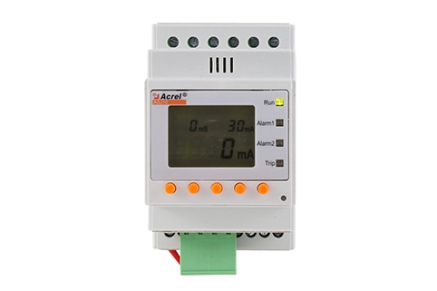 Relé de vazamento de terra ASJ10L-LD1A display LCD